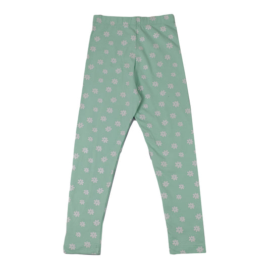 Girls Heart Print Cotton Leggings – Soft & Stretchy Bottoms