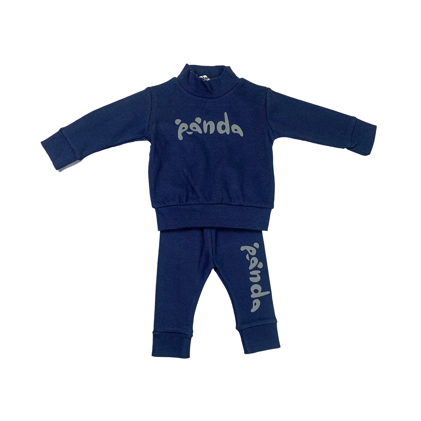 Unisex KIDS BLUE Panda Co-ord Suit