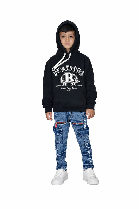 Black Graphic Hoodie | Premium Streetwear Pullover