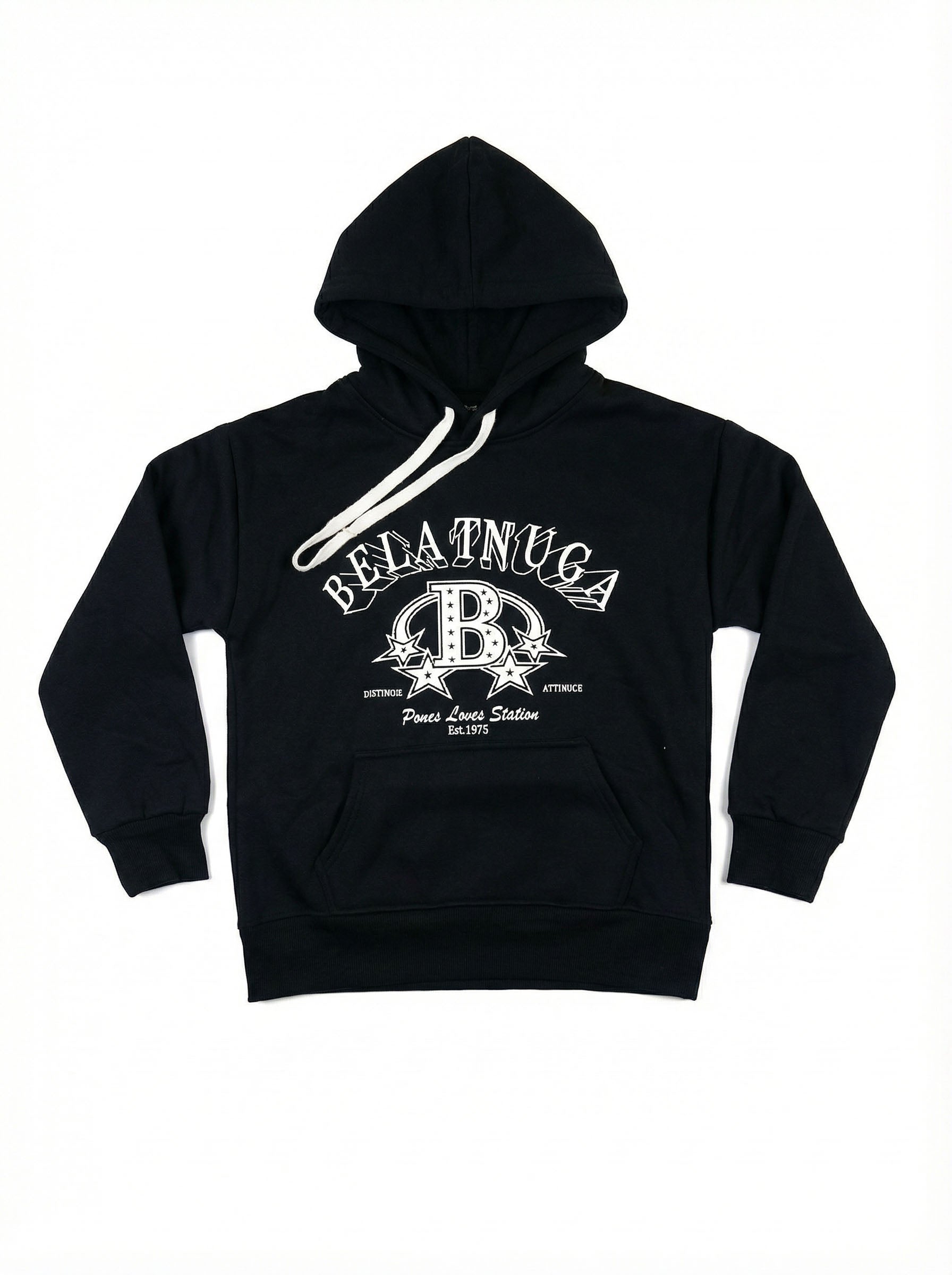 Black Graphic Hoodie | Premium Streetwear Pullover
