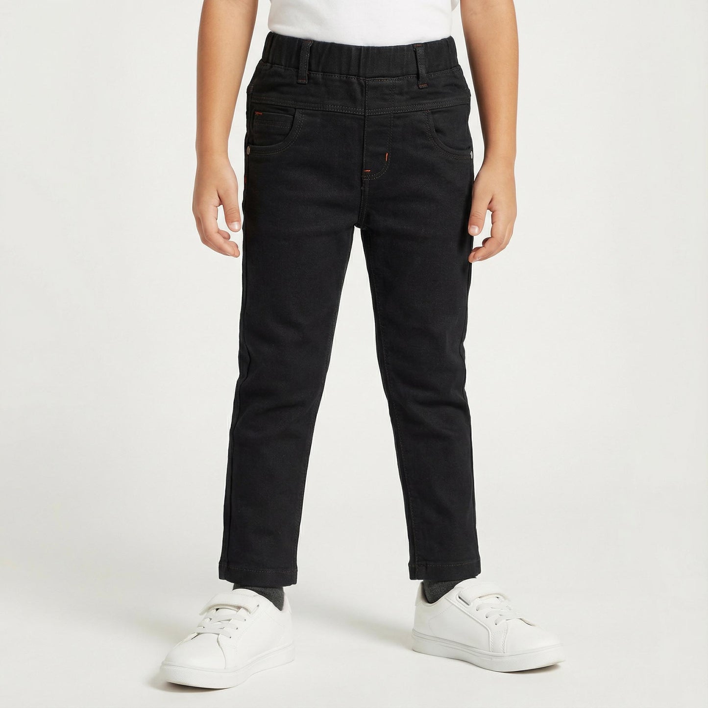 Boys Black Denim Jeans – Classic & Comfortable Everyday Wear