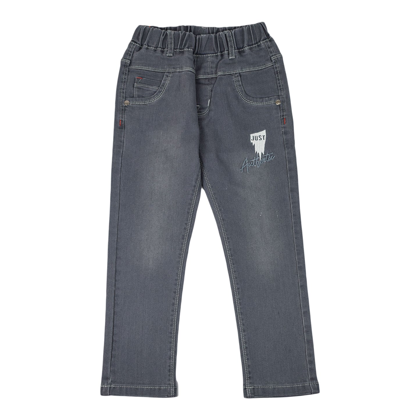 Boys Blue & Grey Denim Jeans – Stylish & Comfortable Jeans