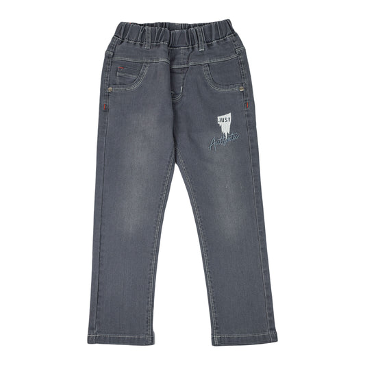 Boys Blue & Grey Denim Jeans – Stylish & Comfortable Jeans