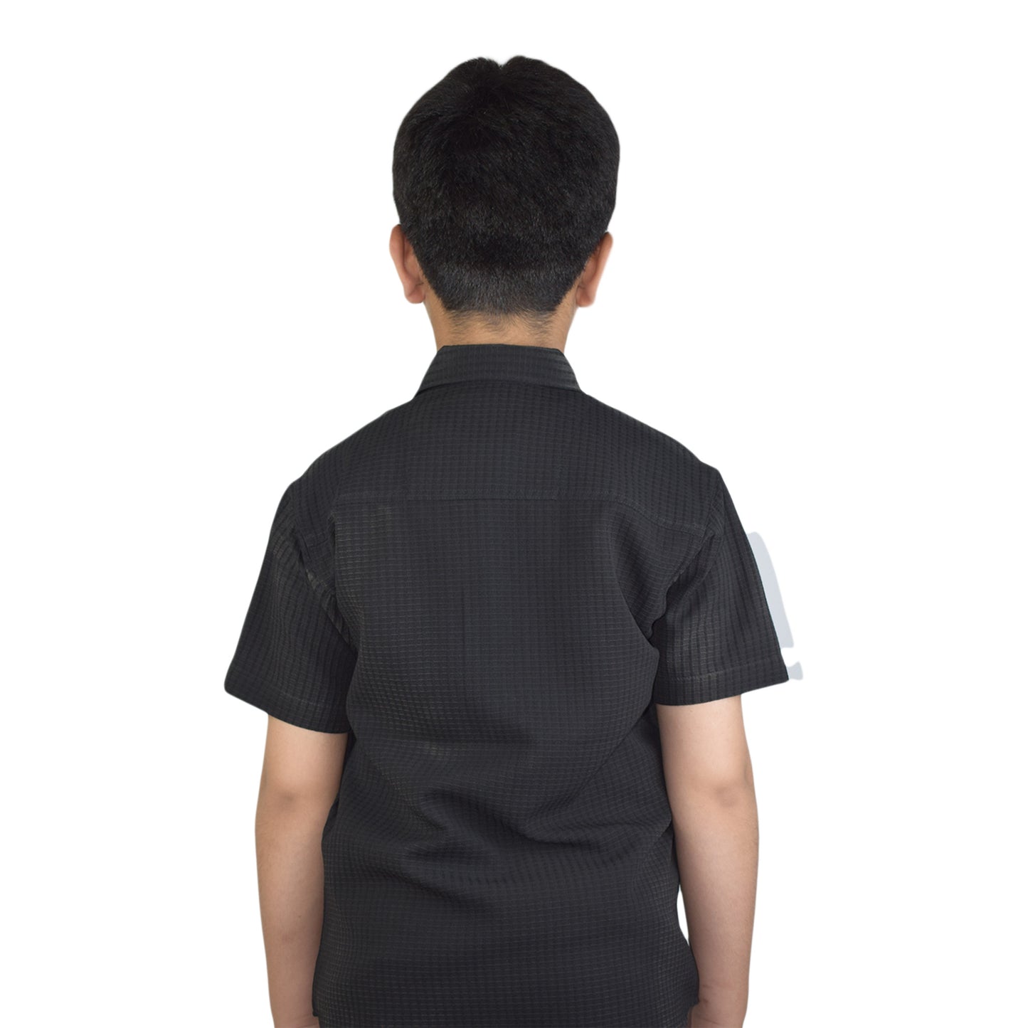 Boys Casual Shirt | Black and Brown  Variants by Kidzaar