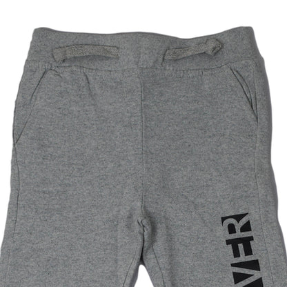 Boys Grey Winter Trouser with “Forever” Print – Warm & Stylish Bottoms for Kids