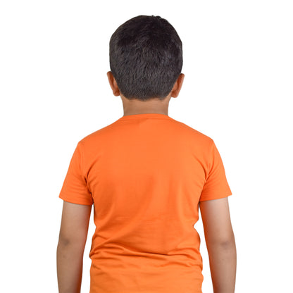 Boys Orange Superhero “Dream Up” T-Shirt – Cool Summer Wear | KidZaar
