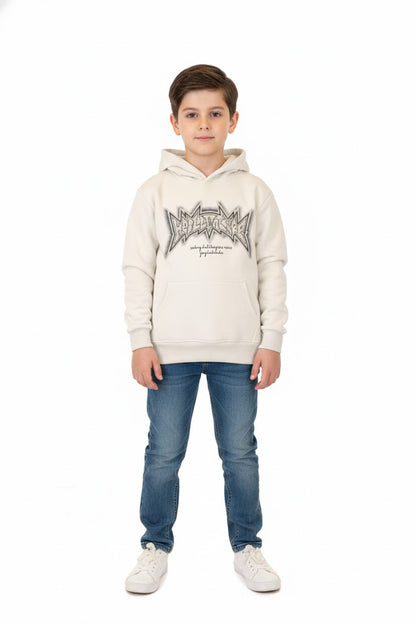 Cream Graphic Hoodie | Premium Streetwear Pullover