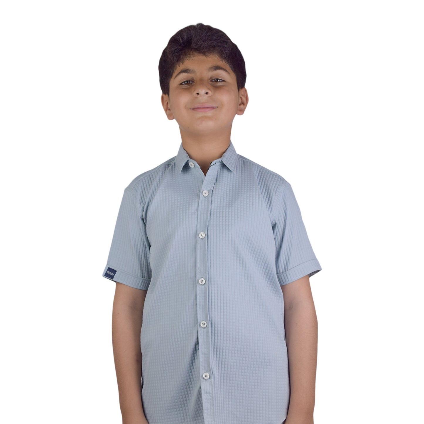 Boys Sky Blue Casual Shirt |  Kidzaar