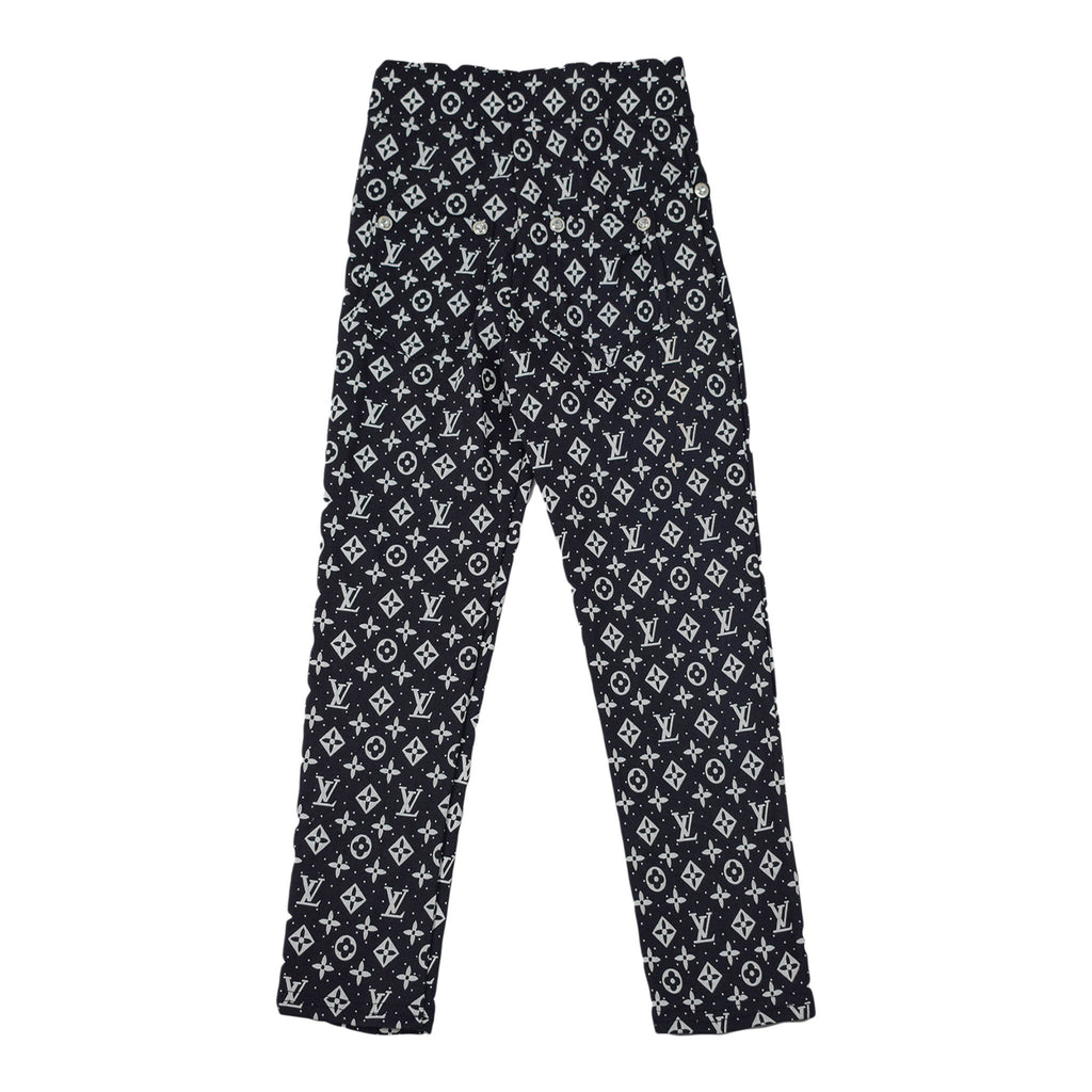 Girls Black Printed Bottoms: Stylish & Comfortable Cotton Trousers