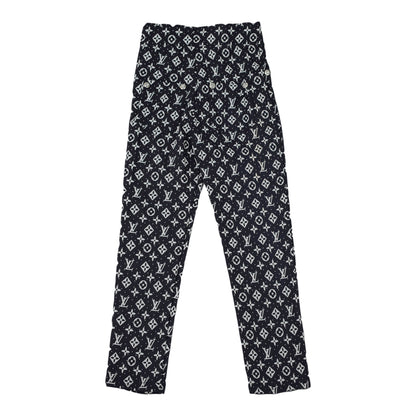 Girls Black Printed Bottoms: Stylish & Comfortable Cotton Trousers
