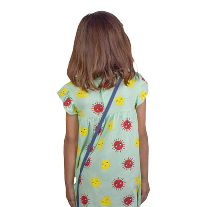 Girls Light Green & Yellow Emoji Tops – Cute Everyday Wear | KidZaar