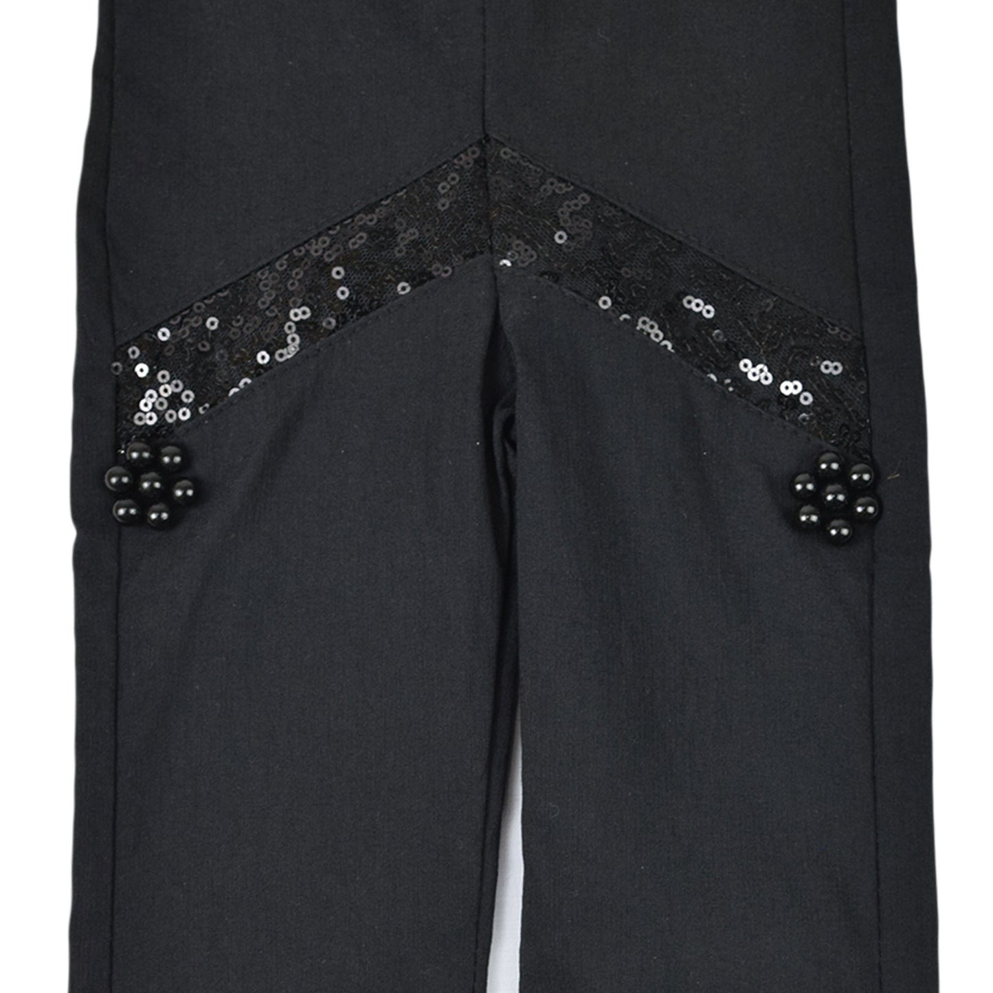 Girls Pearl & Sequin Embellished Trouser