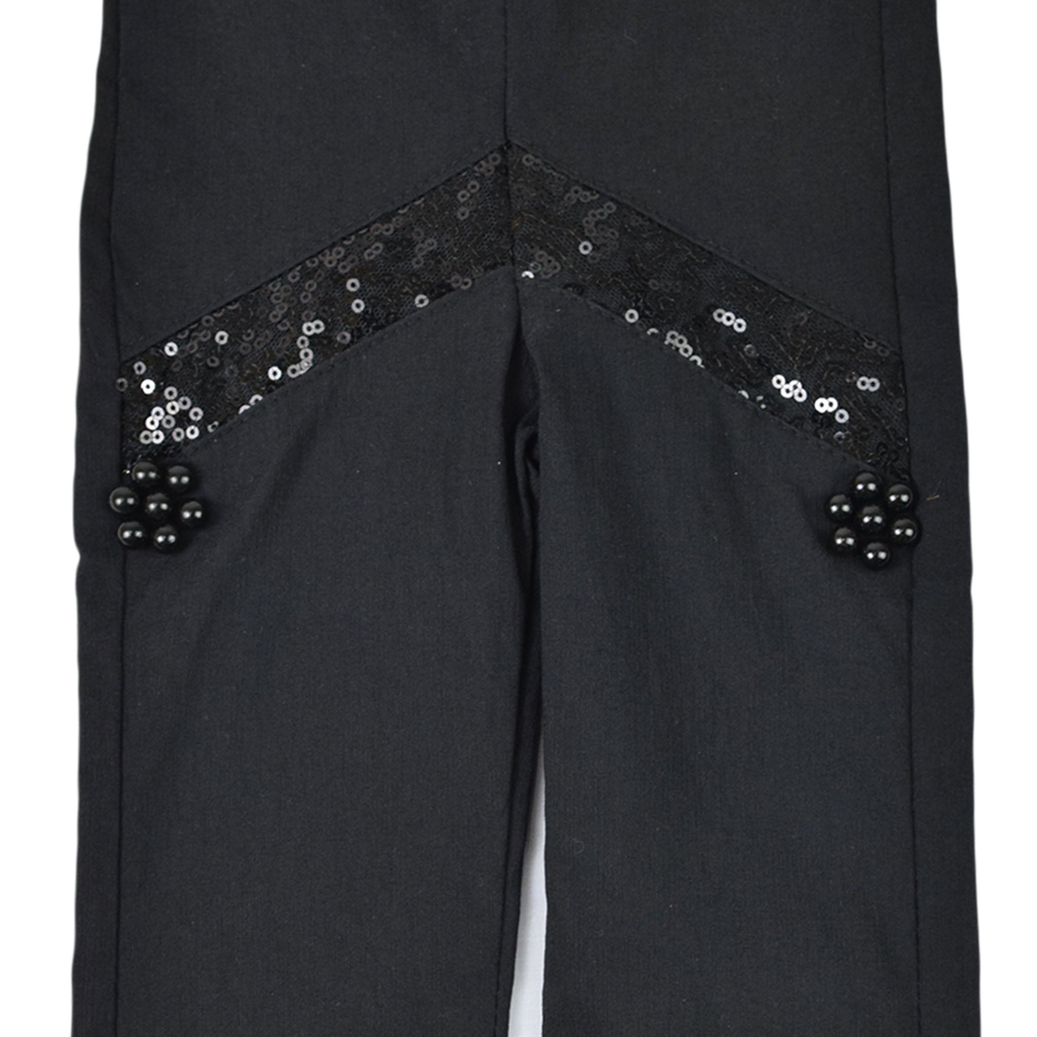 Girls Pearl & Sequin Embellished Trouser
