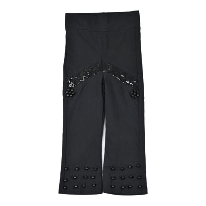 Girls Pearl & Sequin Embellished Trouser