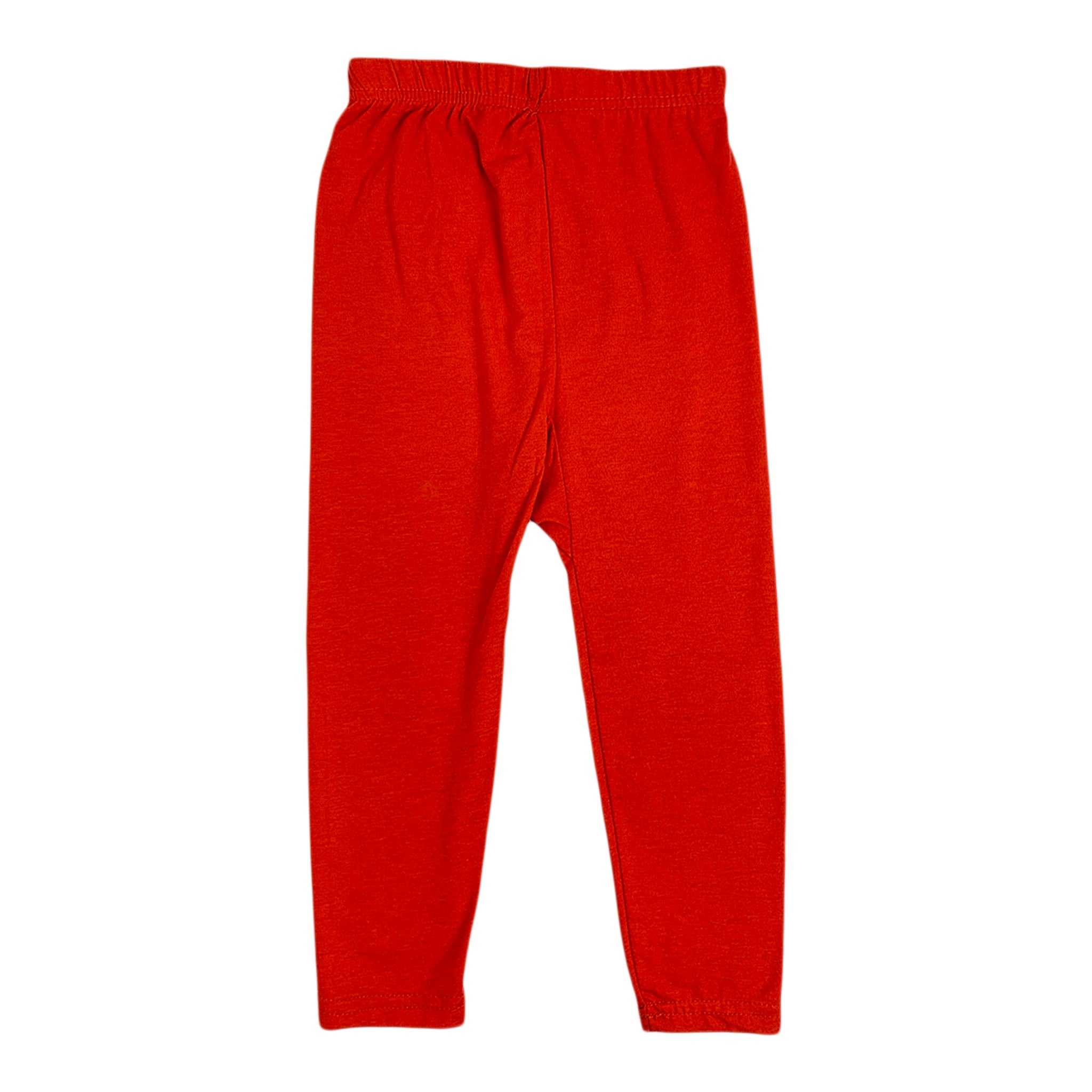 Girls Plain legging for casual and daily wear| Black & Red Leggings