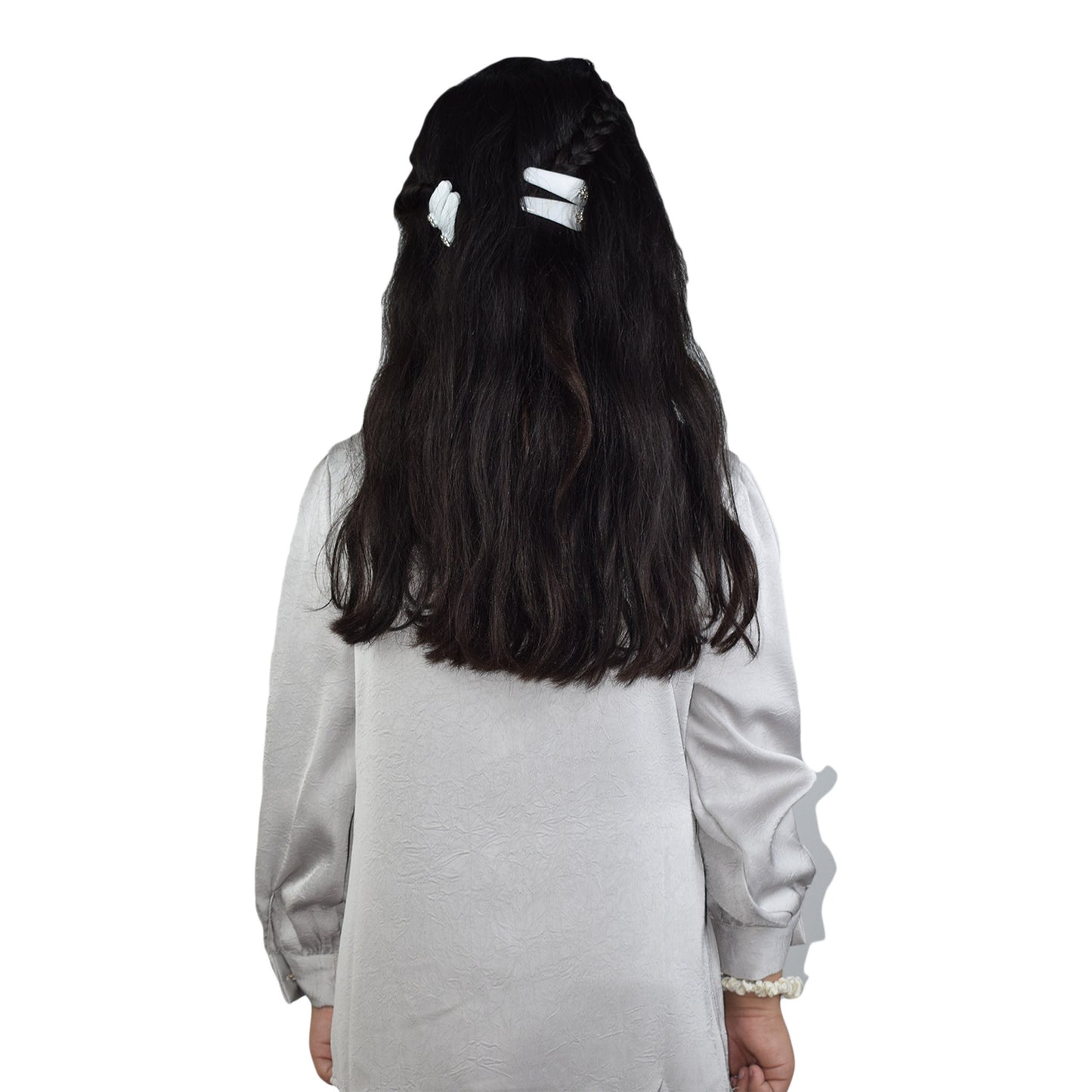 Girls Sliver Neck-Band Top with Chain Detail | Stylish Casual Wear by Kidzaar