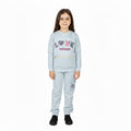 Girls Light Blue Winter Co-ord Set