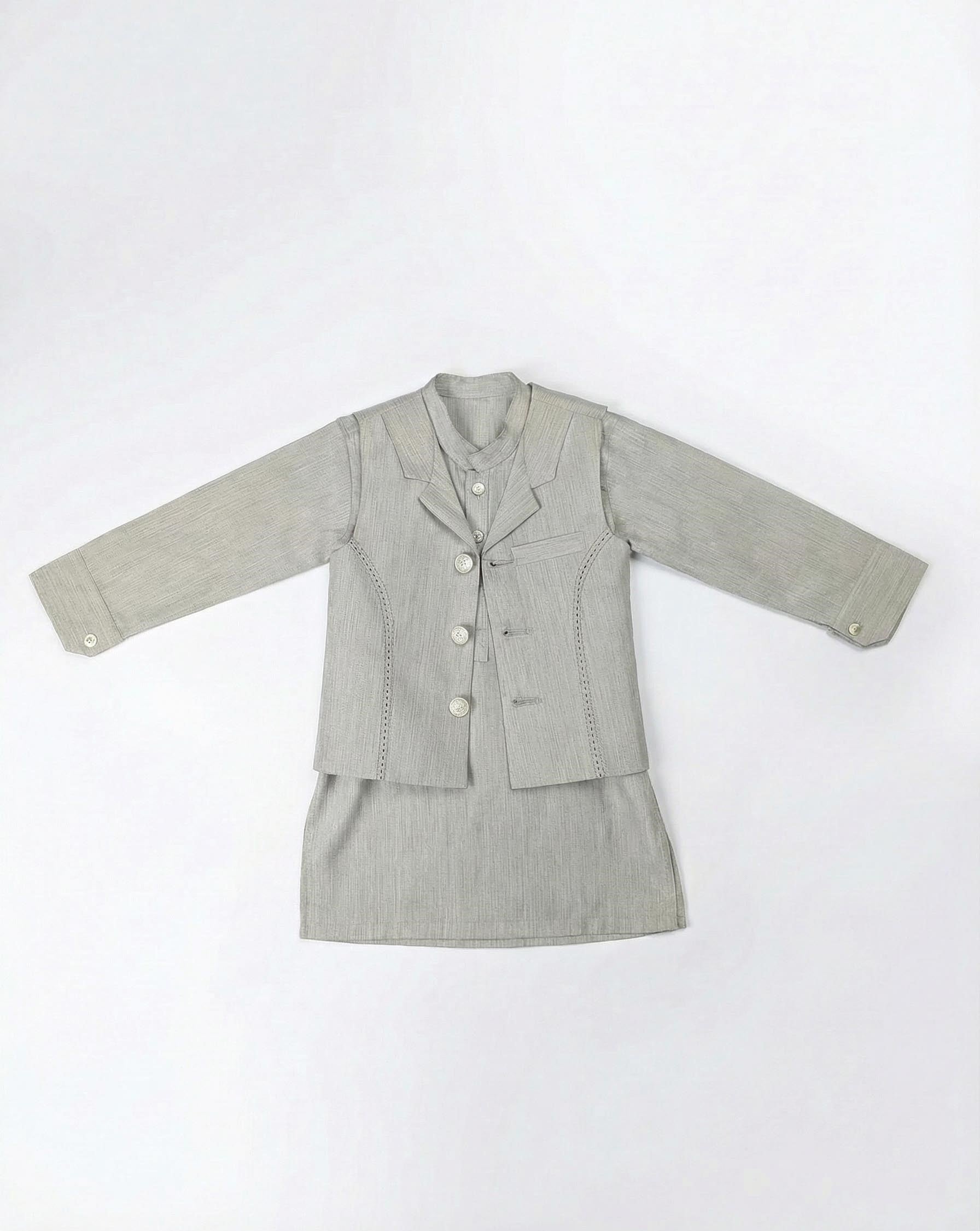 Boys Traditional Kurta & Waistcoat Set | KidZaar