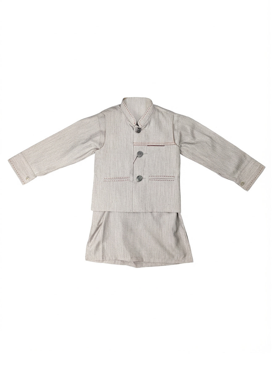 Boys Traditional Kurta & Waistcoat Set | KidZaar