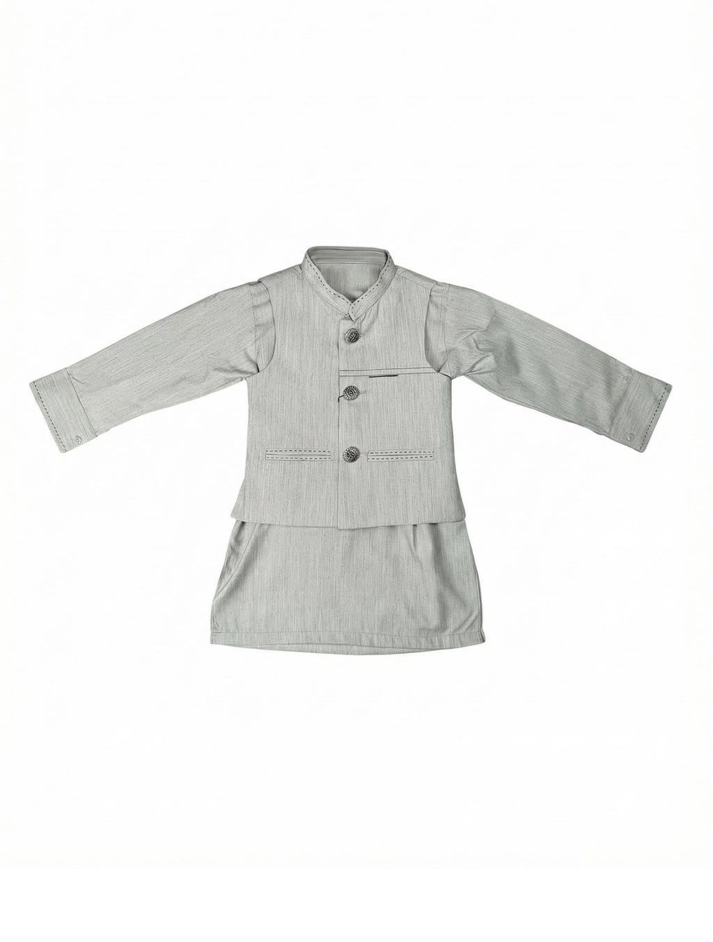 Boys Traditional Kurta with Waistcoat Set | KidZaar