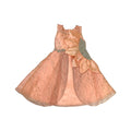 Silk Frock with Net Layer for Girls