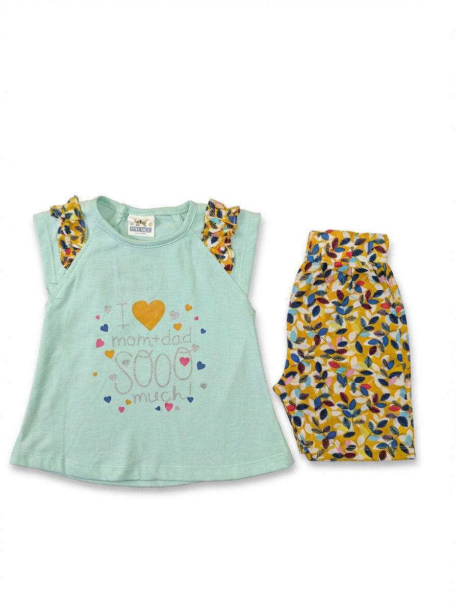 Newborn Fancy  Set with printed bottom| Kidzaar