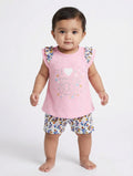 Newborn Fancy  Set with printed bottom| Kidzaar