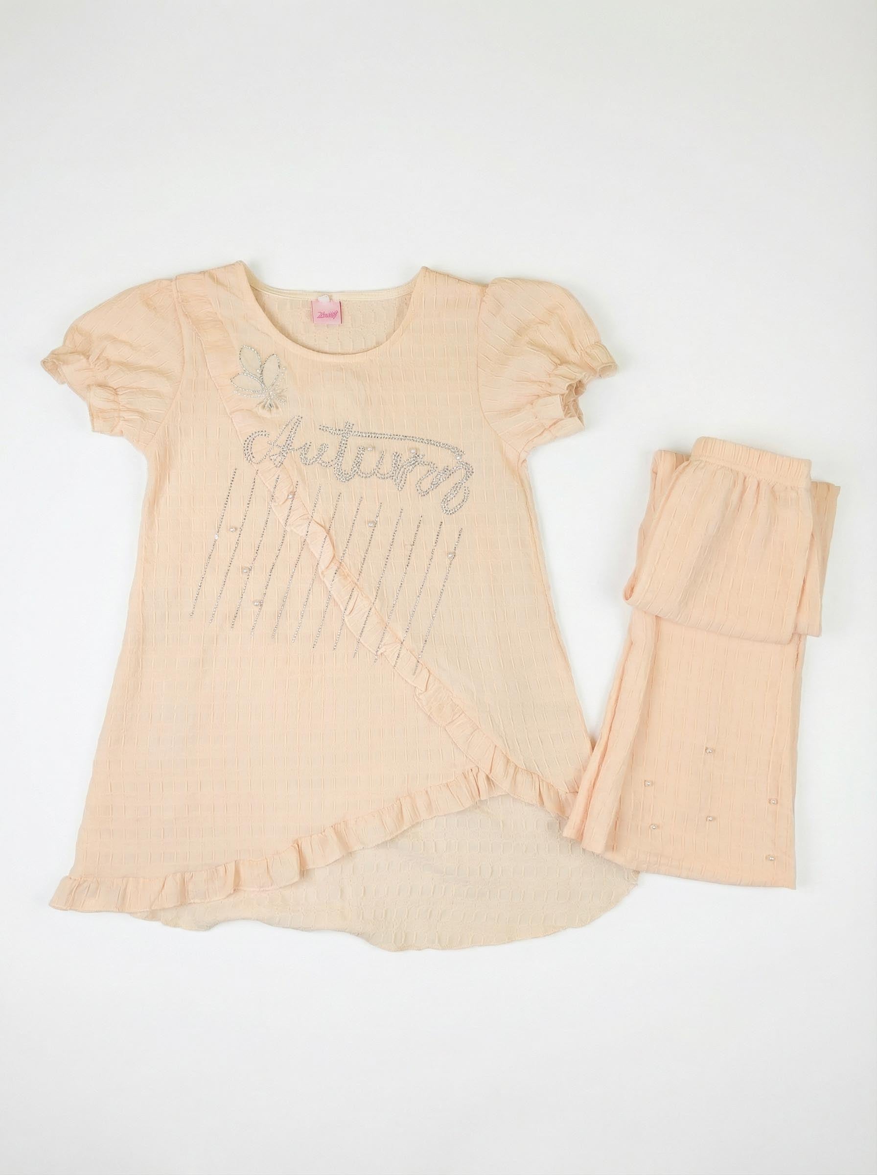 Girls Top & Trouser Set | Soft Summer Outfit for Kids