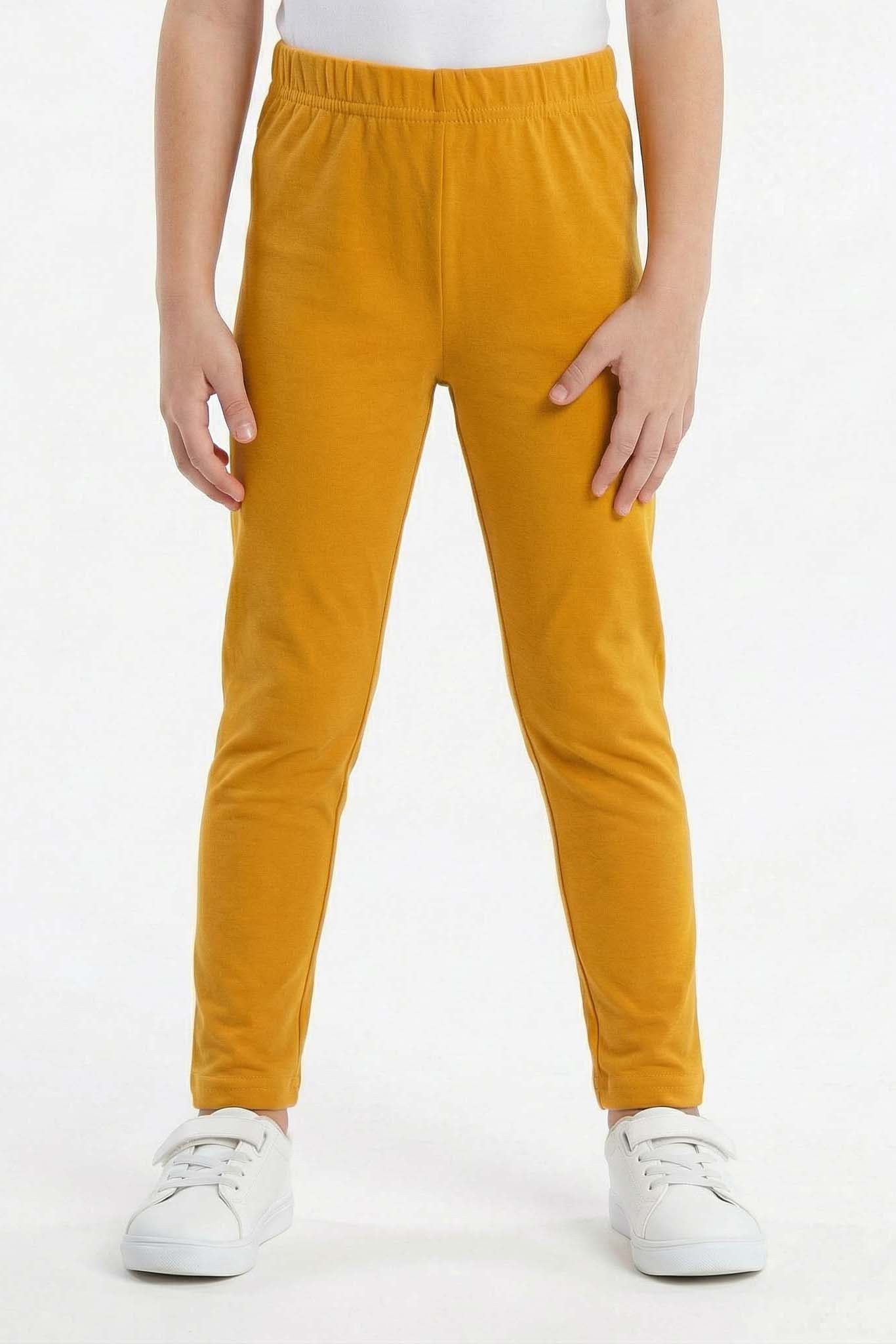 Girls Cotton Leggings | Soft & Comfortable Everyday Bottom Wear