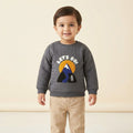 Unisex Baby Sweatshirt with “Let’s Go” Patch